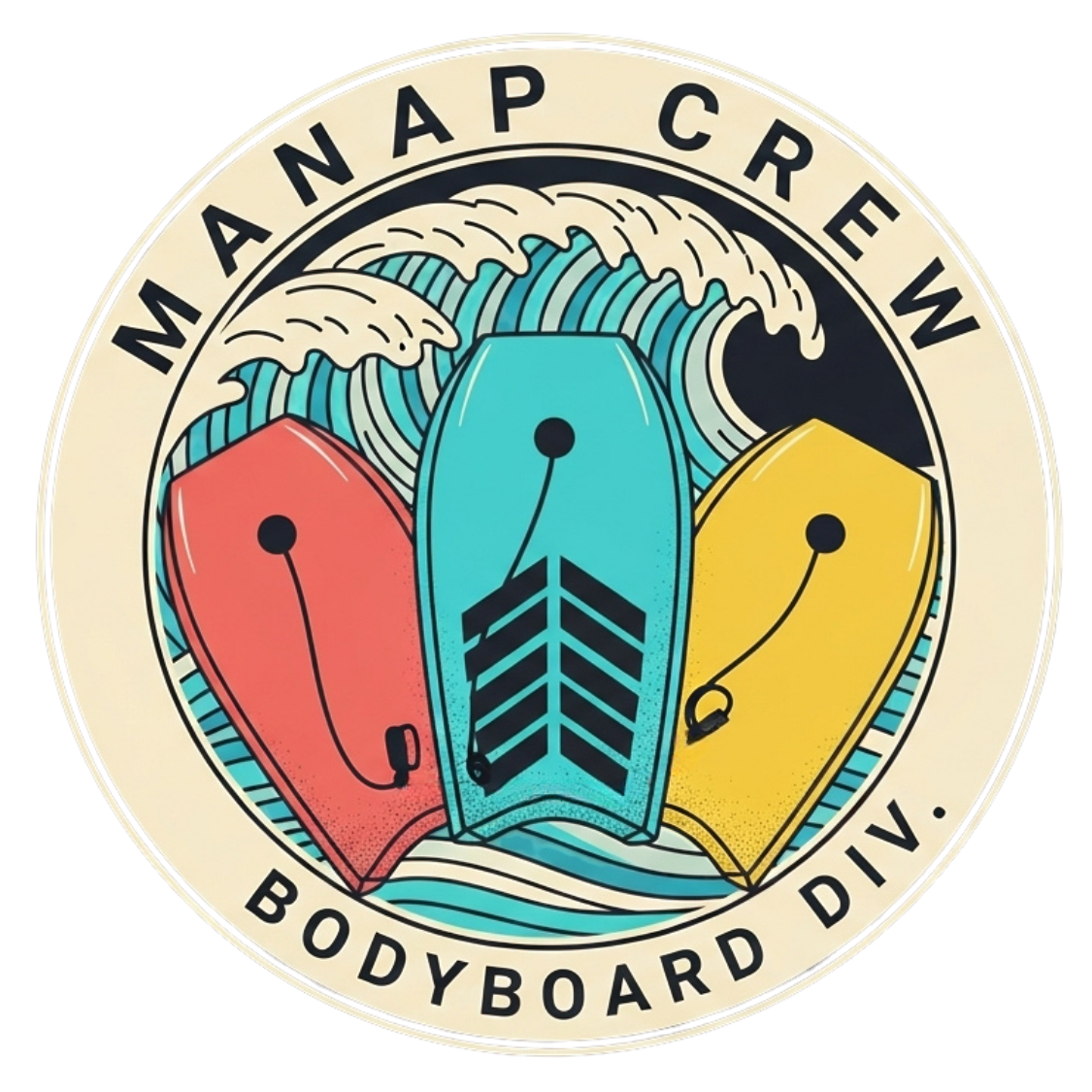 Badge Bodyboard Division — Manap Crew