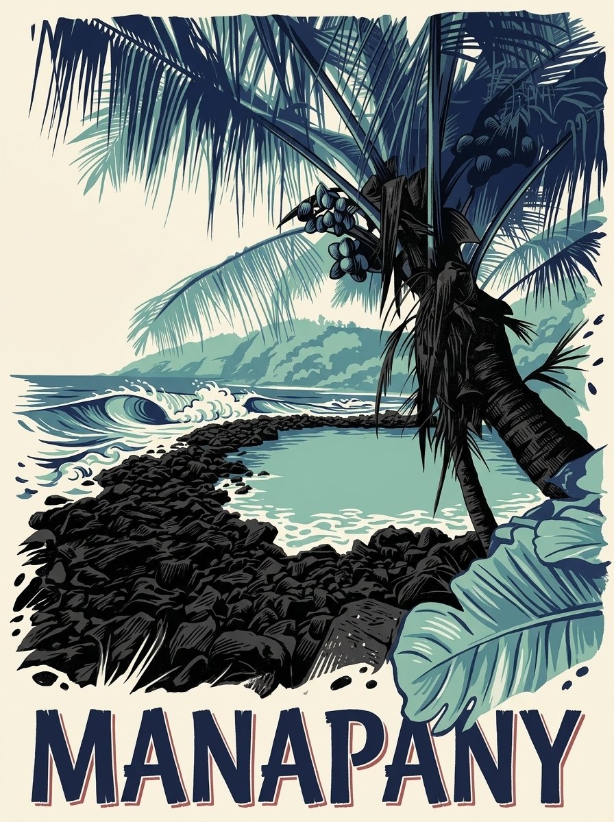 Poster Manapany — Manap Crew